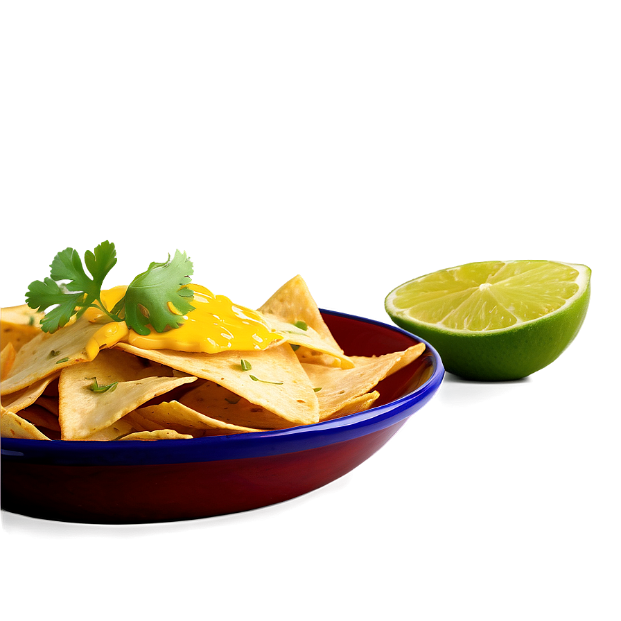 Nachos With Cilantro Lime Png 06122024 PNG Image