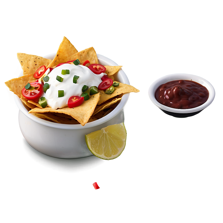 Nachos With Sour Cream Png 06122024 PNG Image