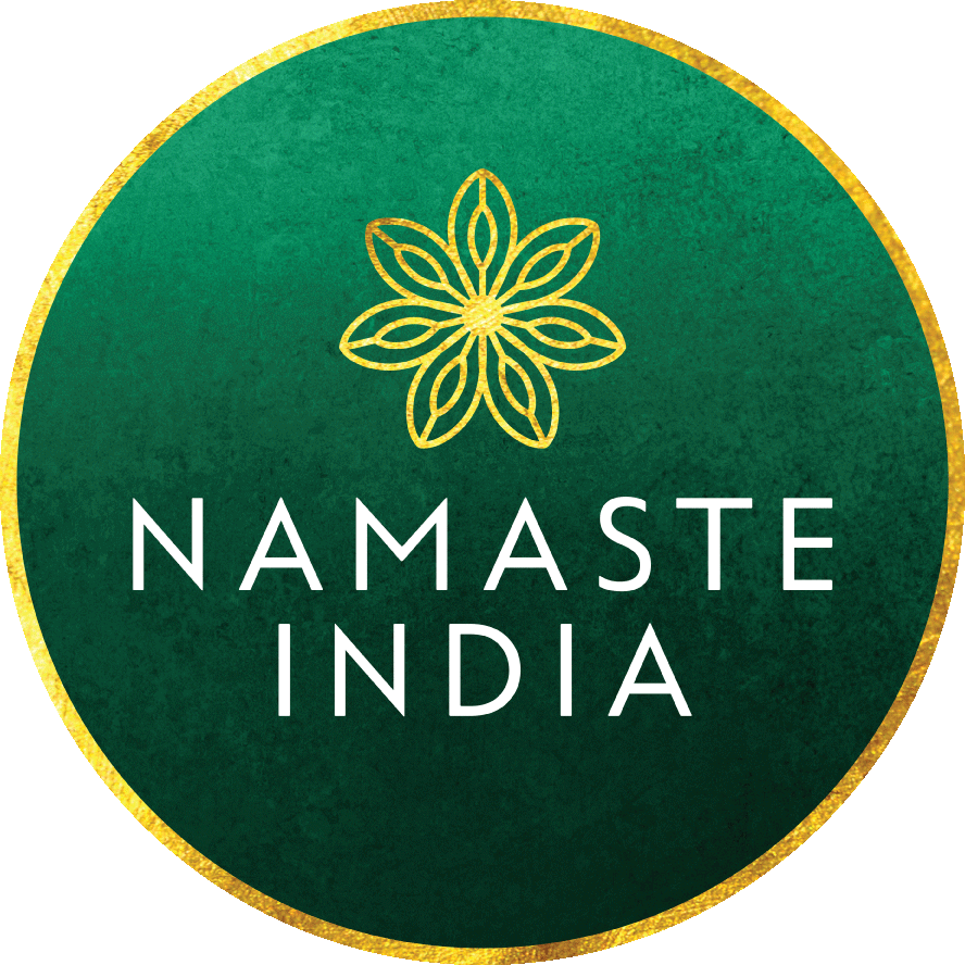 Namaste India Greeting Logo PNG Image