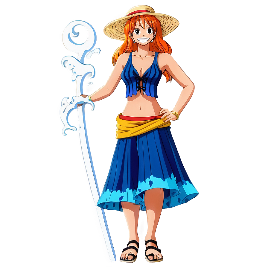 Nami One Piece Character Png Msl PNG Image