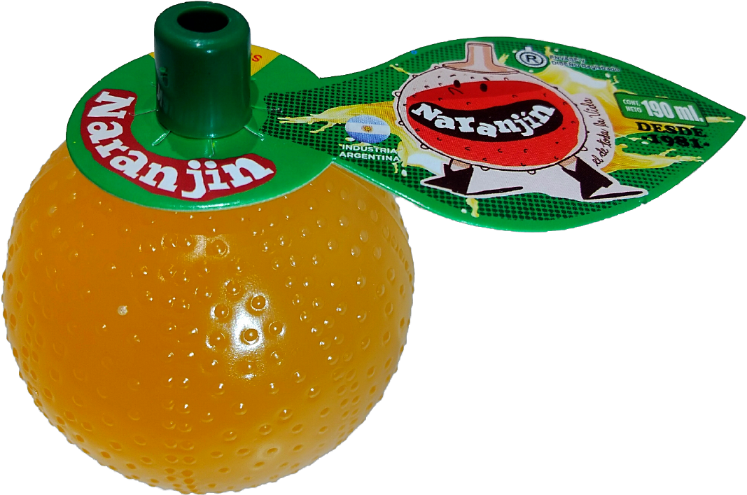 Naranjin Orange Flavored Drink Argentina PNG Image