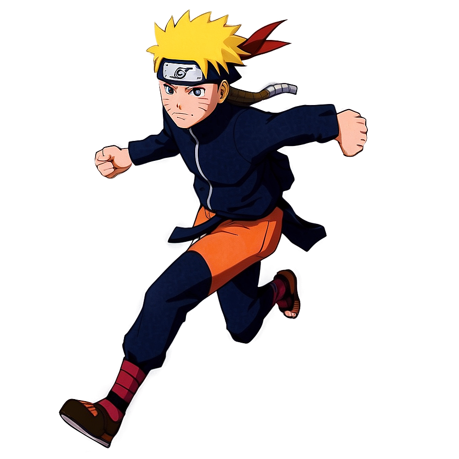 Naruto Adventures Running Png 06292024 PNG Image