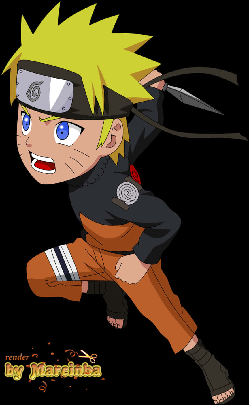 Naruto Readyfor Battle PNG Image