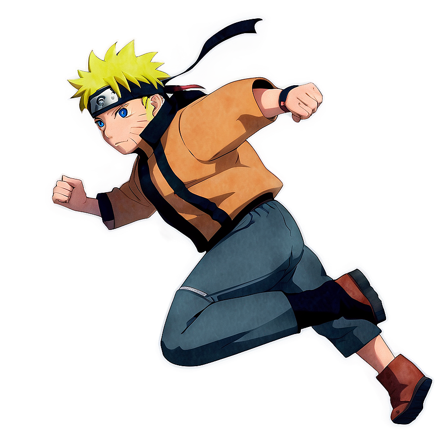 Naruto Running Night Pursuit Png 49 PNG Image