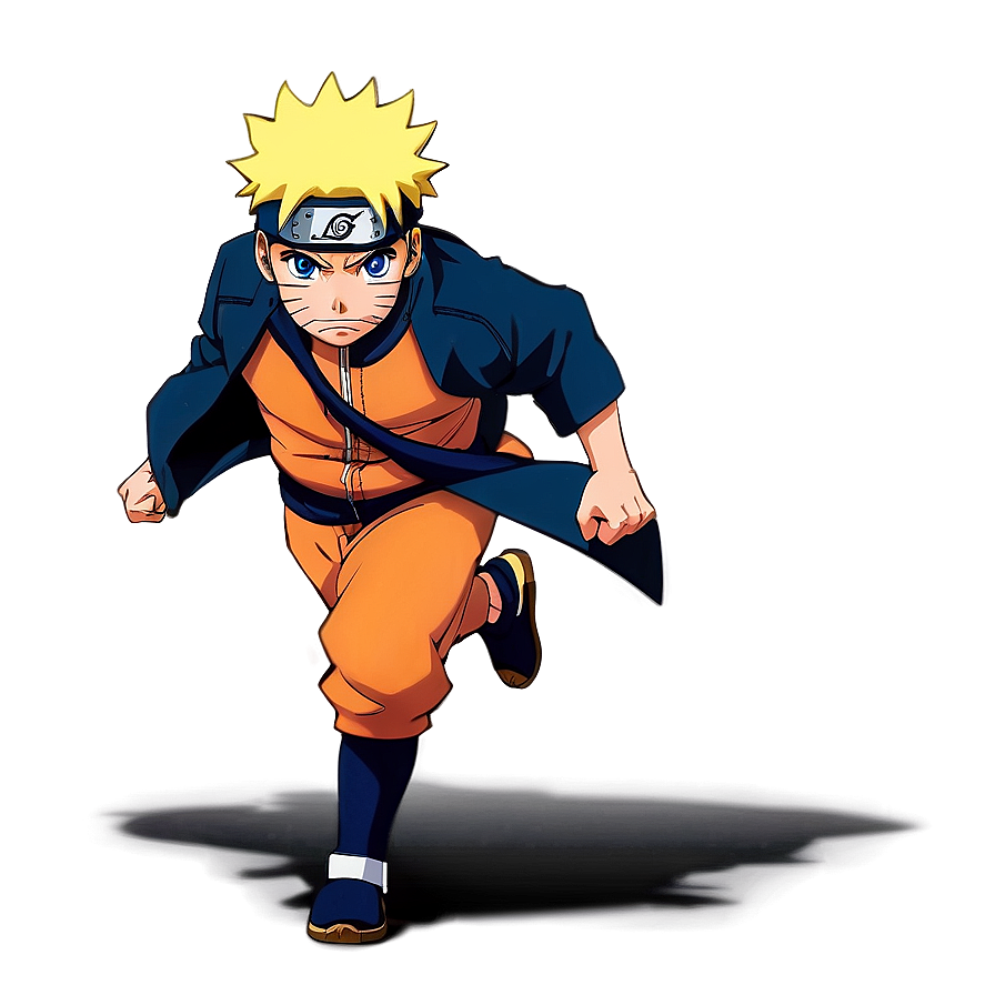 Naruto Running Thunder Png 29 PNG Image