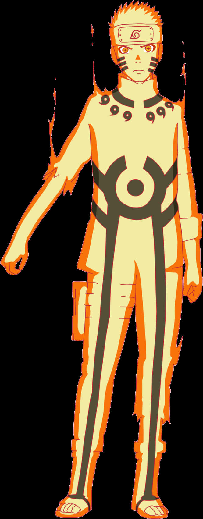 Naruto Six Paths Sage Mode PNG Image