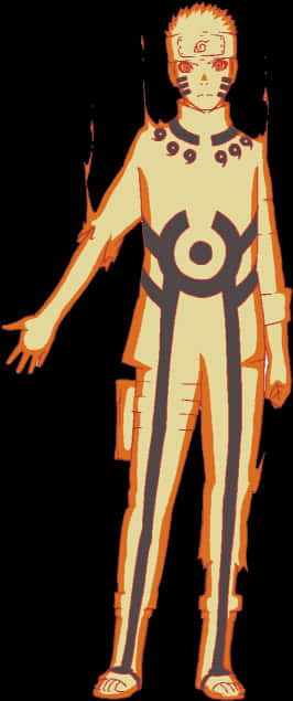 Naruto Six Paths Sage Mode PNG Image