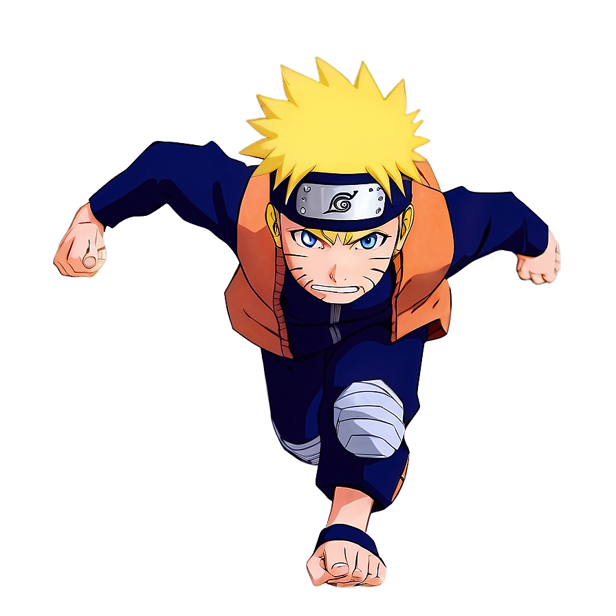 Naruto Speedy Ninja Run Png Bby PNG Image