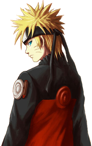 Naruto Uzumaki Profile Art PNG Image