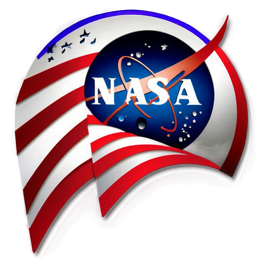 Nasa Logo With Stars And Stripes Png 45 PNG Image