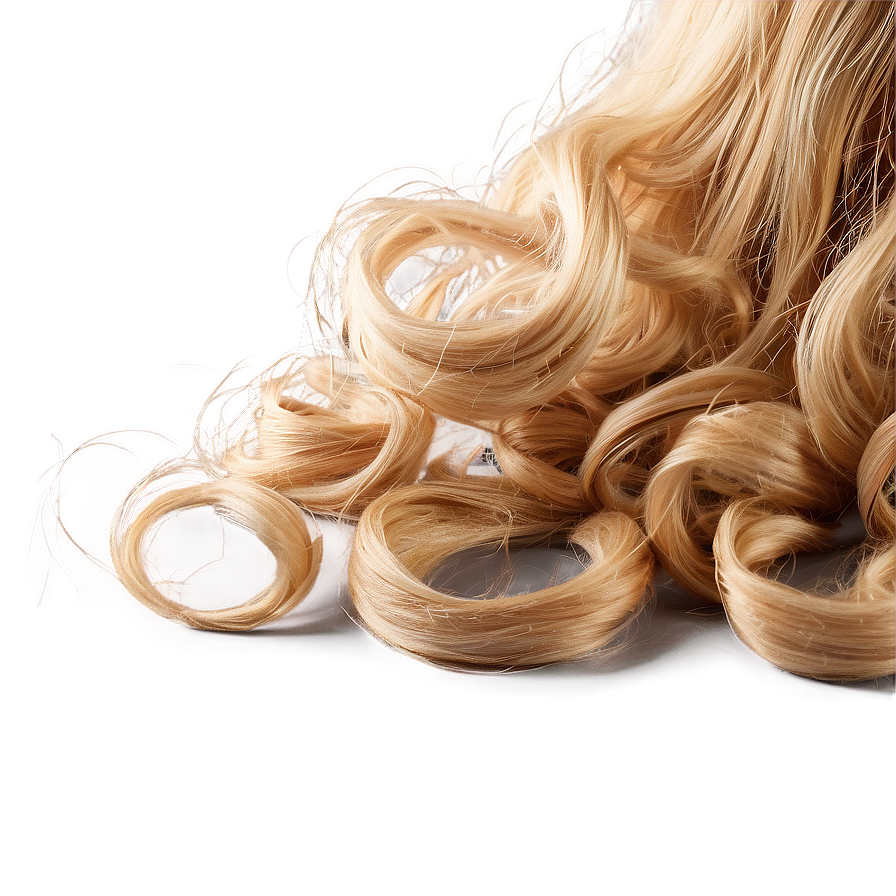 Natural Blonde Curls Png Wlc PNG Image