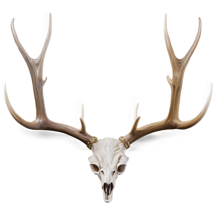 Natural Deer Antler Graphic Png 06122024 PNG Image