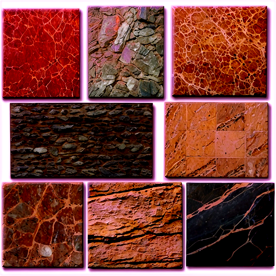 Natural Stone Texture Collection Png 06122024 PNG Image