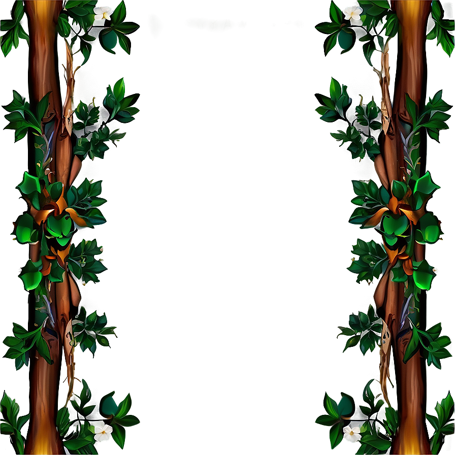 Nature Inspired Green Border Png 12 PNG Image