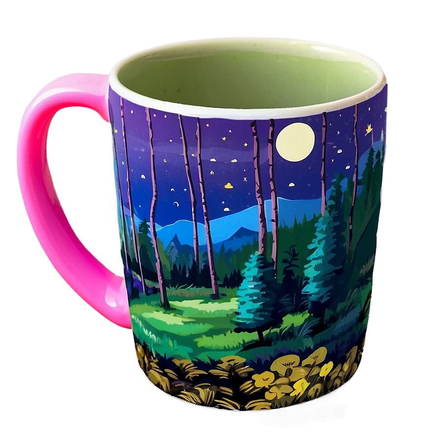 Nature Landscape Mug Png Nhl71 PNG Image