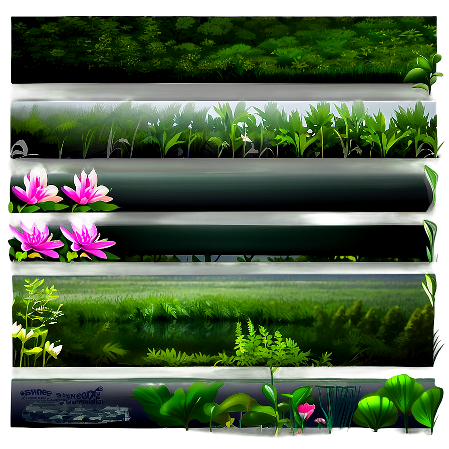 Nature Page Divider Png Sxk PNG Image