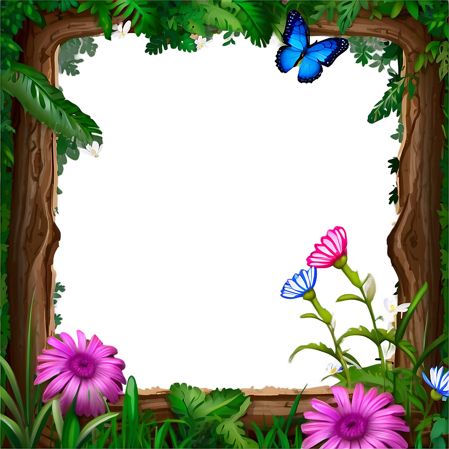 Nature Photo Frame Png Qcj PNG Image