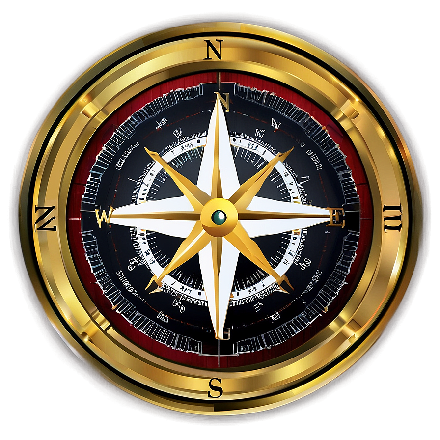 Navigation Compass Rose Icon Png Pjm45 PNG Image