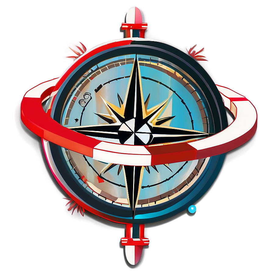 Navigation Compass Rose Icon Png Qnl3 PNG Image