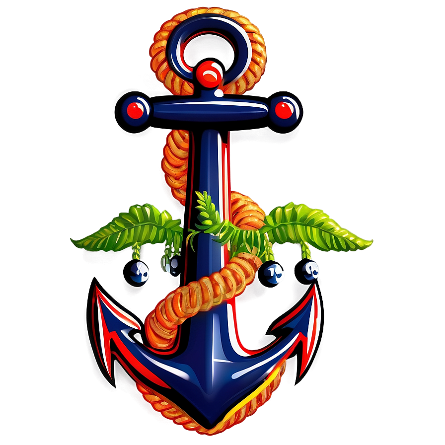 Navy Anchor And Wheel Combo Png Ybk PNG Image