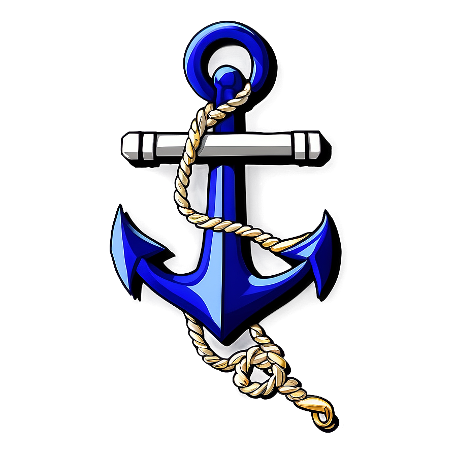 Navy Anchor Sketch Png Cix PNG Image