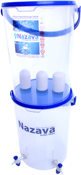 Nazava Water Filter Bucket Product PNG Image