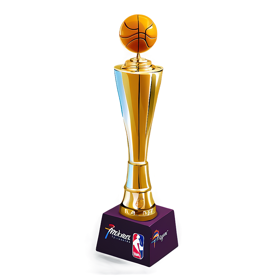 Nba Finals Trophy Reflection Png Nej PNG Image