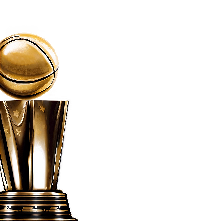 Nba Trophy Background Png Prf PNG Image