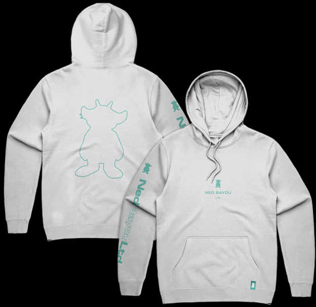 Ned Bayou Hoodie Design PNG Image