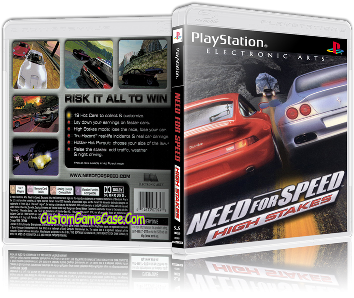 Needfor Speed High Stakes P S1 Case PNG Image