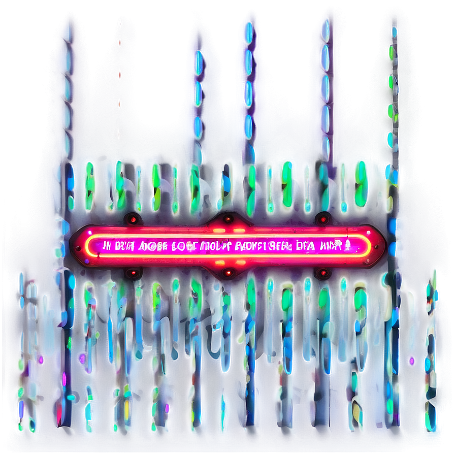 Neon B PNG Image