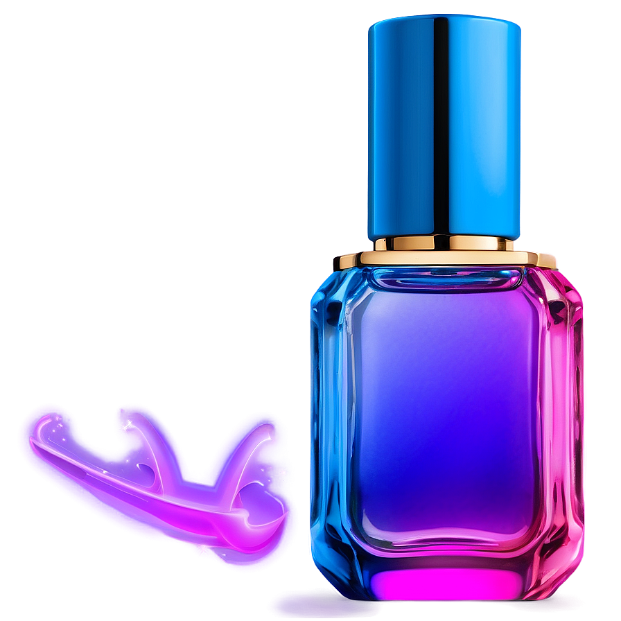 Neon Bright Perfume Bottle Png 06212024 PNG Image