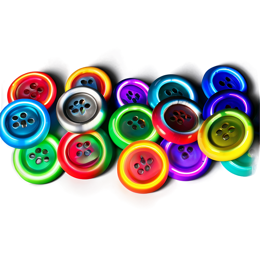 Neon Button Png Slq PNG Image