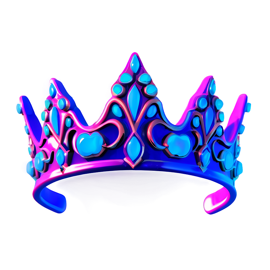 Neon Crown For Design Png 06272024 PNG Image