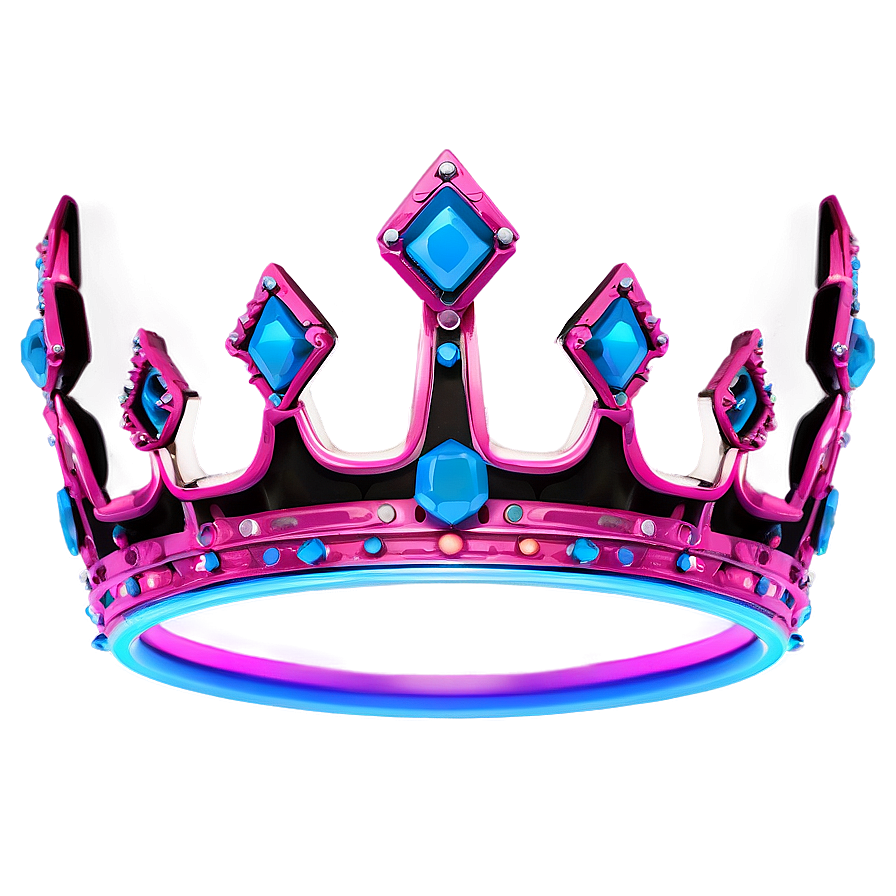 Neon Crown Png 13 PNG Image