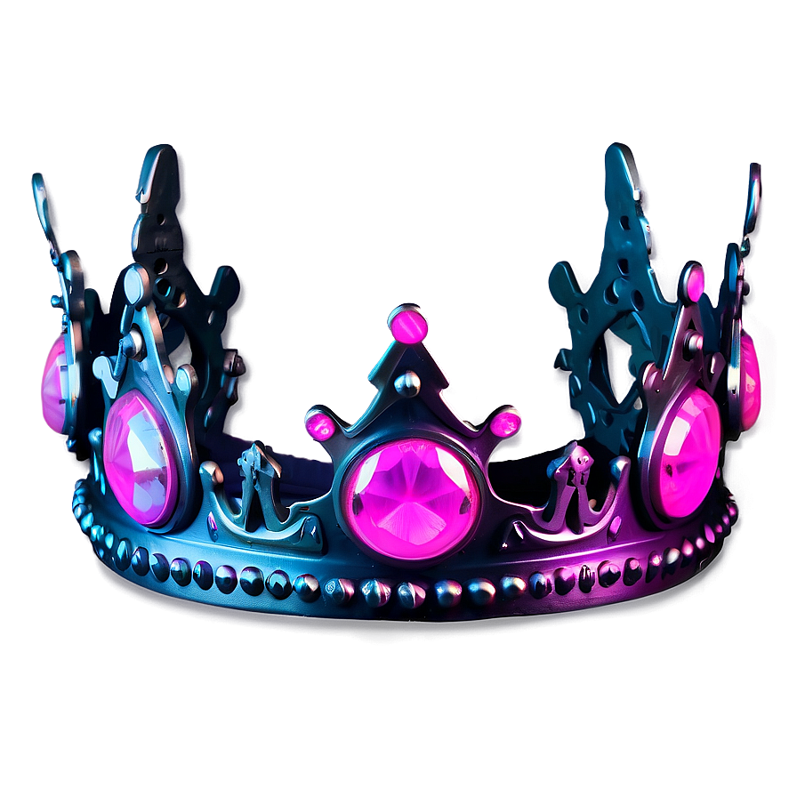 Neon Crown Template Png Tqs2 PNG Image