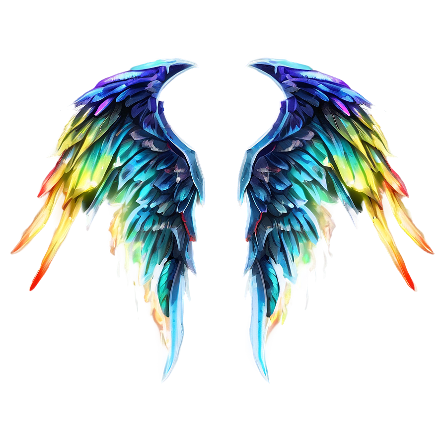 Neon Demon Wings Png 06262024 PNG Image