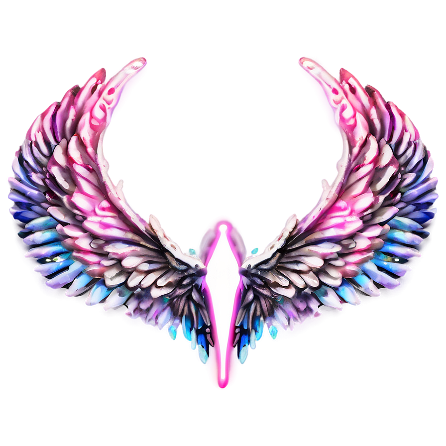 Neon Demon Wings Png 06262024 PNG Image