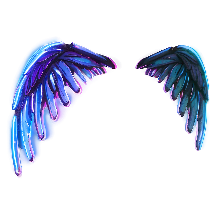 Neon Demon Wings Png Deb PNG Image