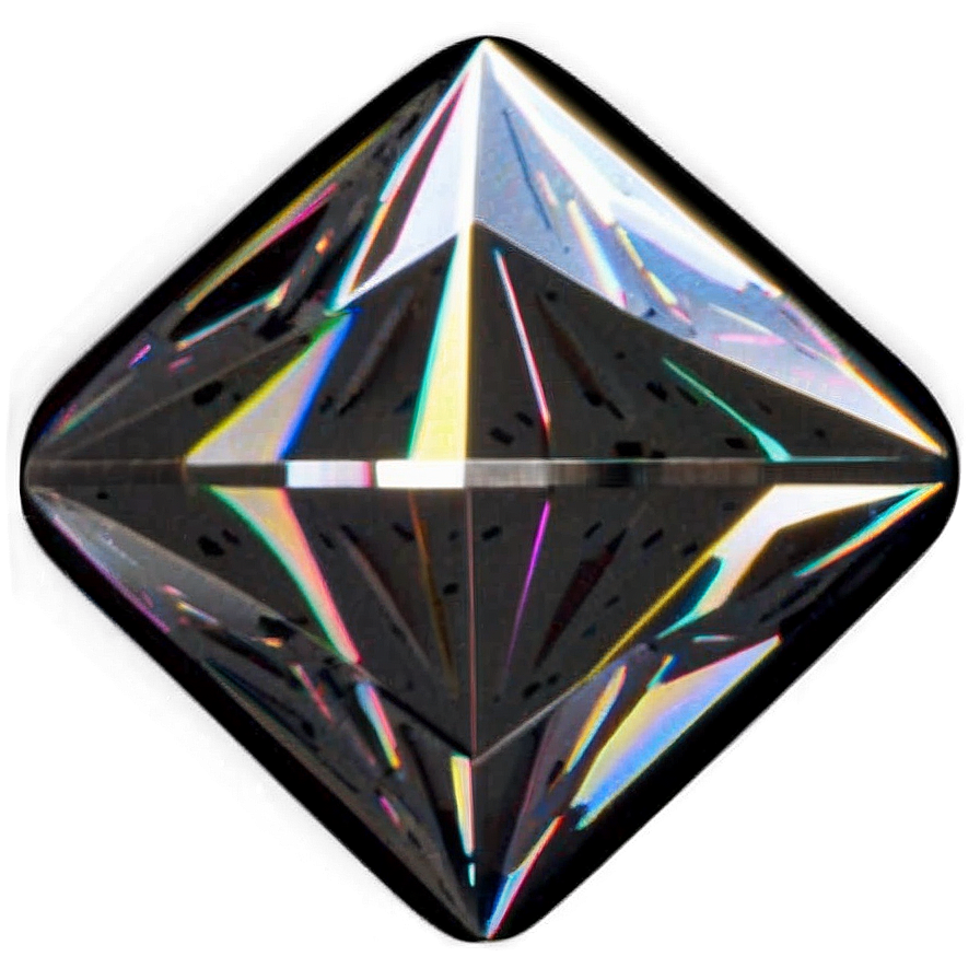 Neon Diamond Shape Png 05252024 PNG Image