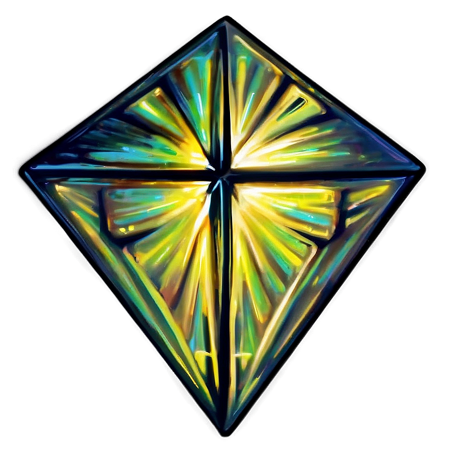 Neon Diamond Shape Png Fiy43 PNG Image