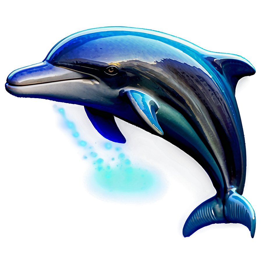 Neon Dolphin Png Lfx PNG Image