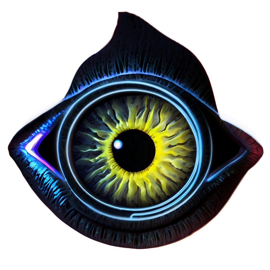 Neon Eye Sign Png Lfd PNG Image