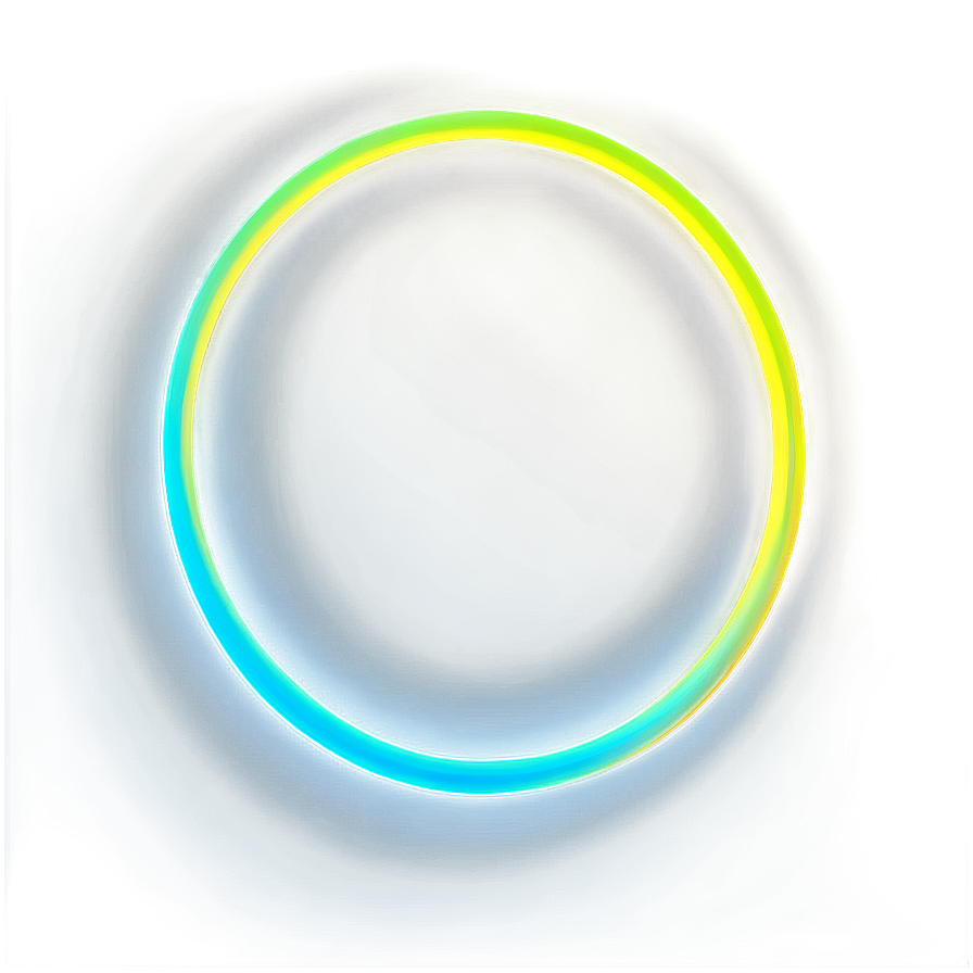 Neon Glow Circle Png Qgj89 PNG Image