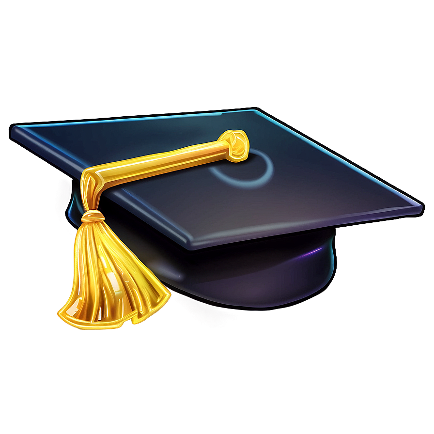 Neon Graduation Hat Png Ubl66 PNG Image