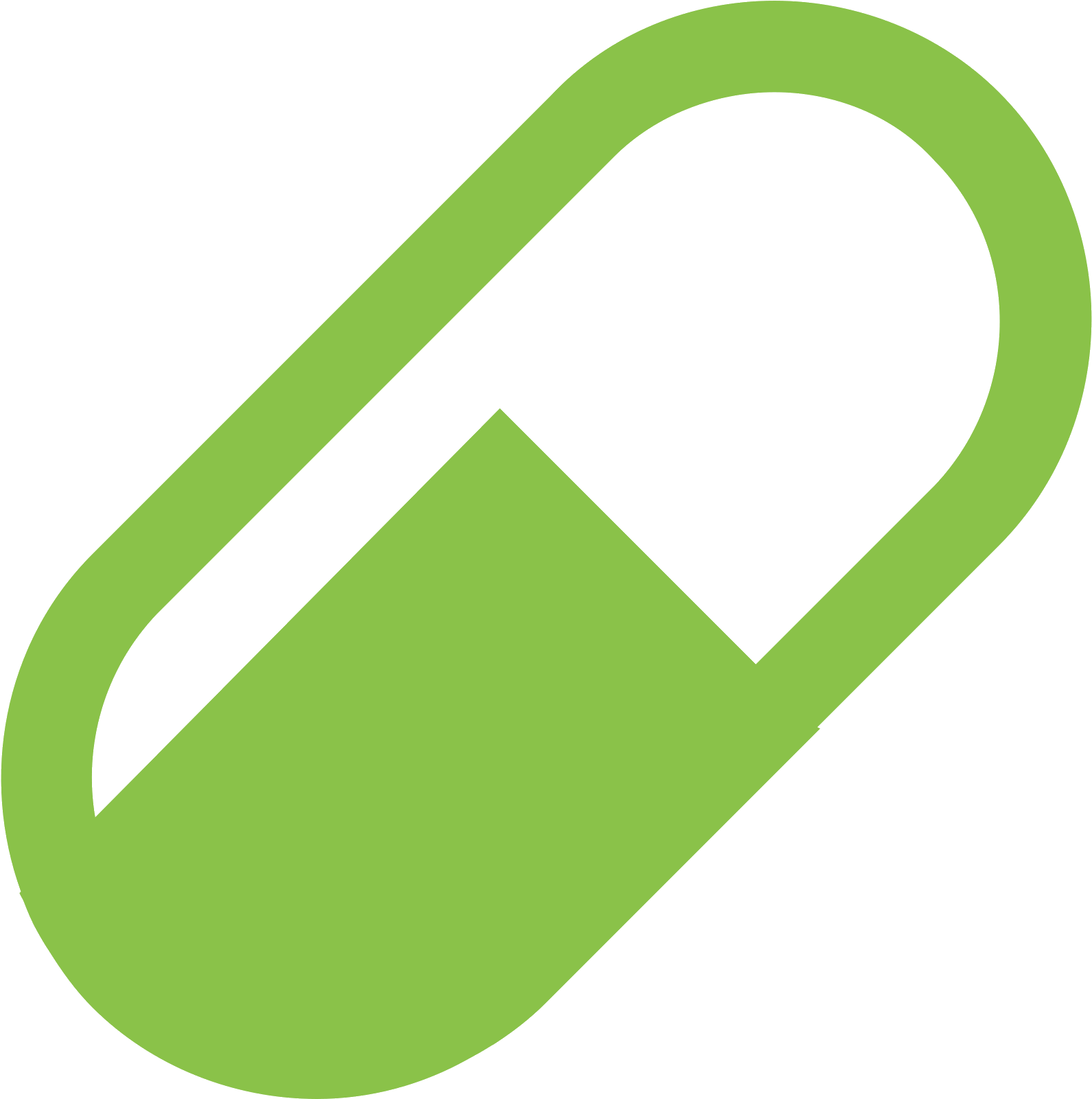 Neon Green Capsule Pill Icon PNG Image