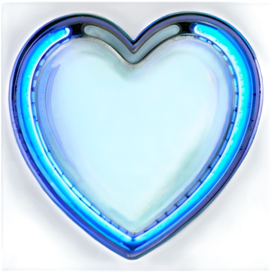 Neon Heart Light Png Pnu45 PNG Image