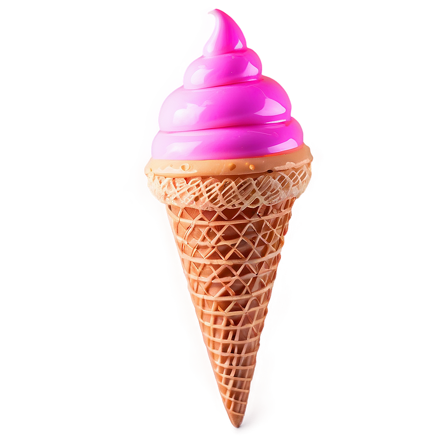 Neon Ice Cream Cone Png Xcm95 PNG Image