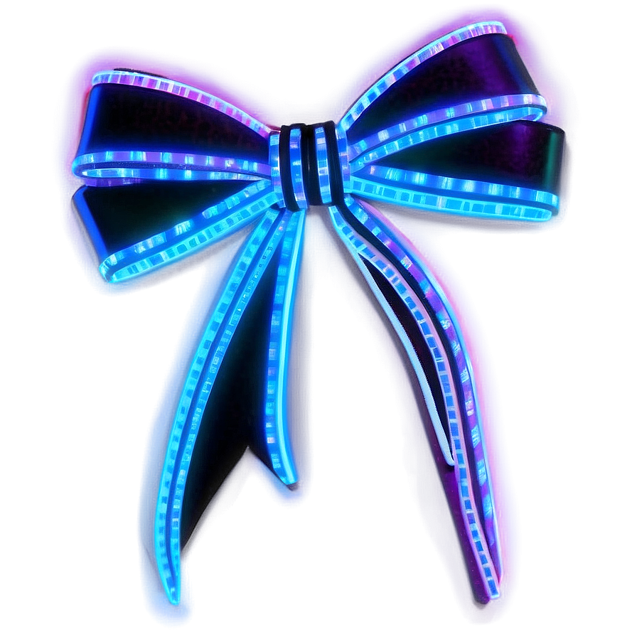 Neon Light Bow Png 13 PNG Image