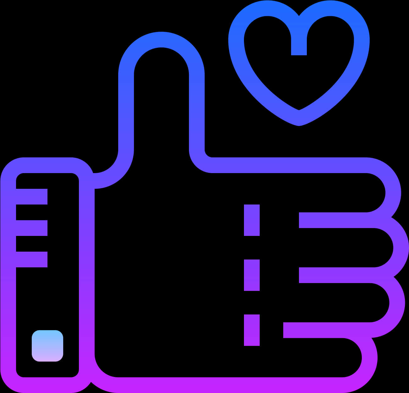 Neon Like Icon PNG Image